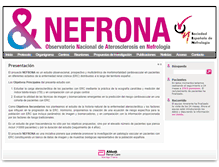 Tablet Screenshot of nefrona.es